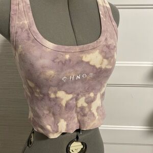CHNGE Pastel Tie-Dye Crop Top